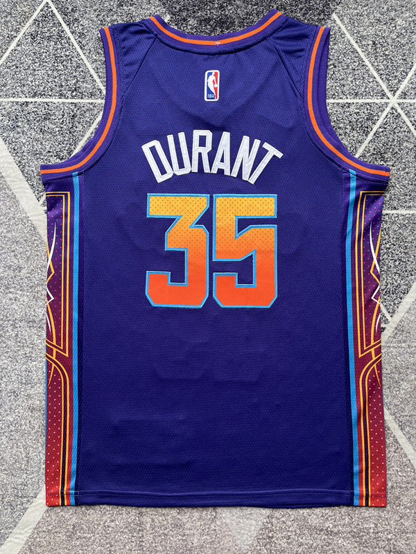 Phoenix 2024 Purple City Edition Basketball Jersey #35 back view [SPMERGE:P054:back]
