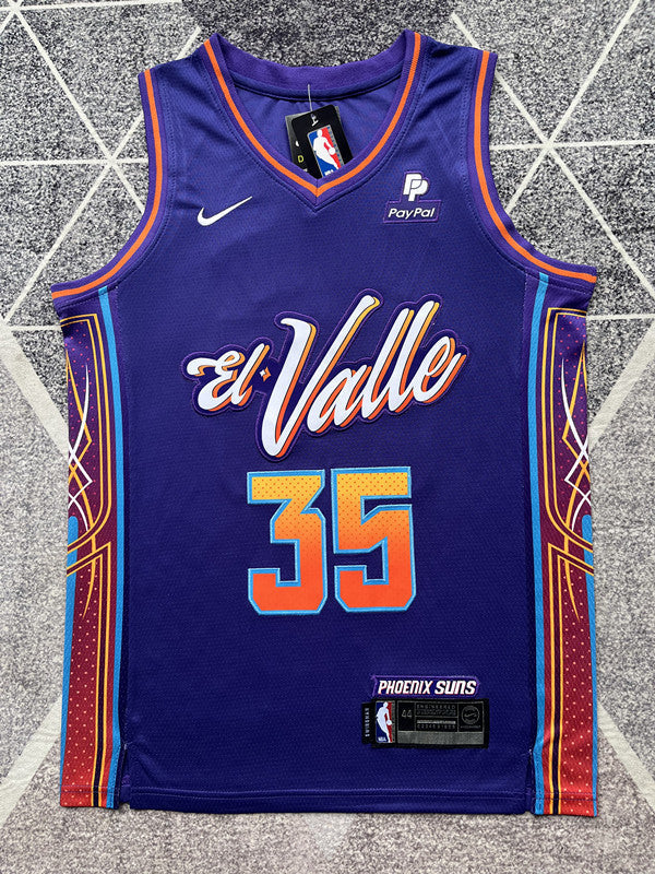 Phoenix 2024 Purple City Edition Basketball Jersey #35 front view [SPMERGE:P054:front]