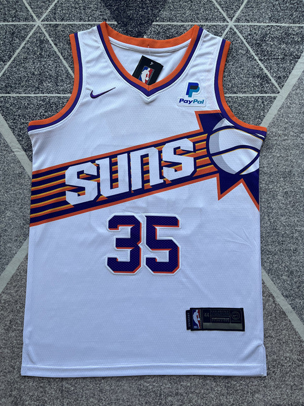 Phoenix 2024 White Basketball Jersey #35 front view [SPMERGE:P052:front]