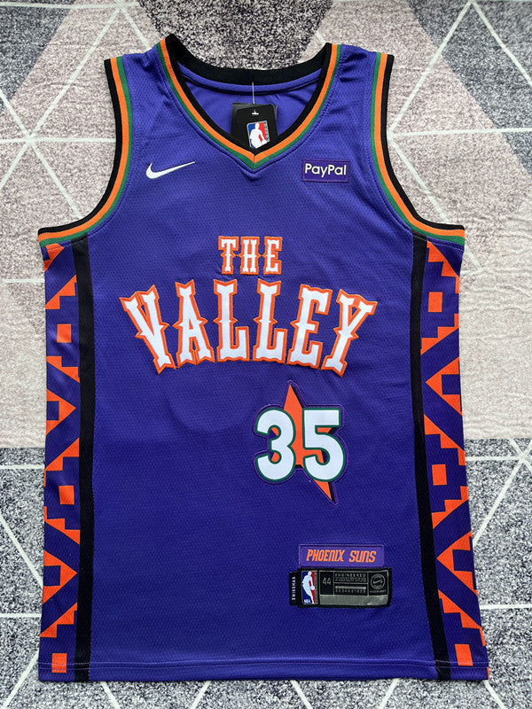 Phoenix 2025 Purple City Edition Basketball Jersey #35 front view [SPMERGE:P077:front]