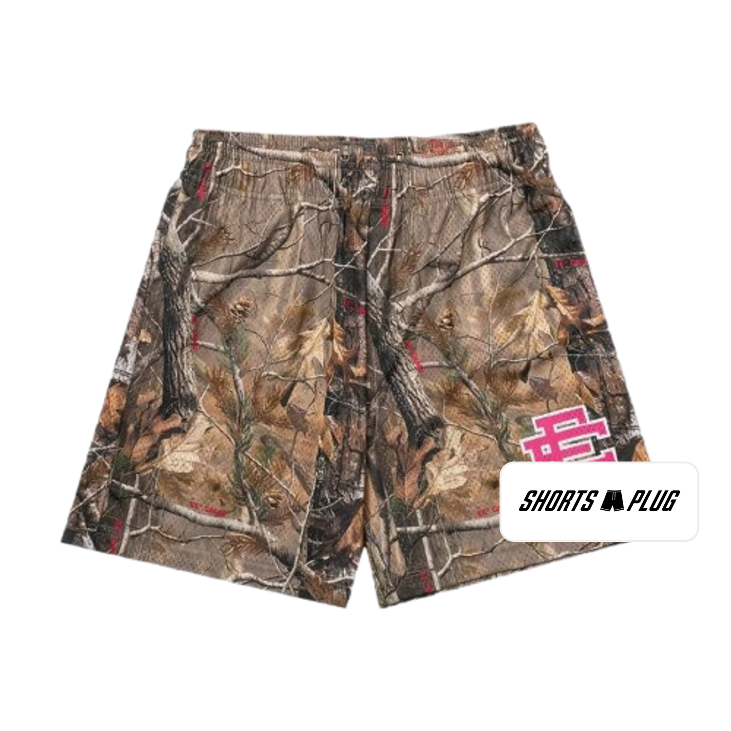 Realtree Camo mesh shorts - front product view