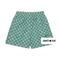 Seafoam Monogram mesh shorts - front product view
