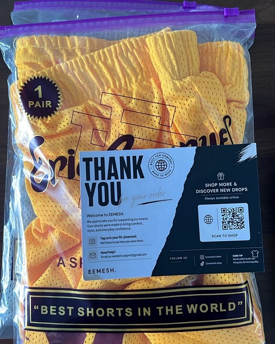 Real Shorts Plug order prepared for shipment 6
