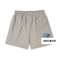 Stone Grey mesh shorts - front product view