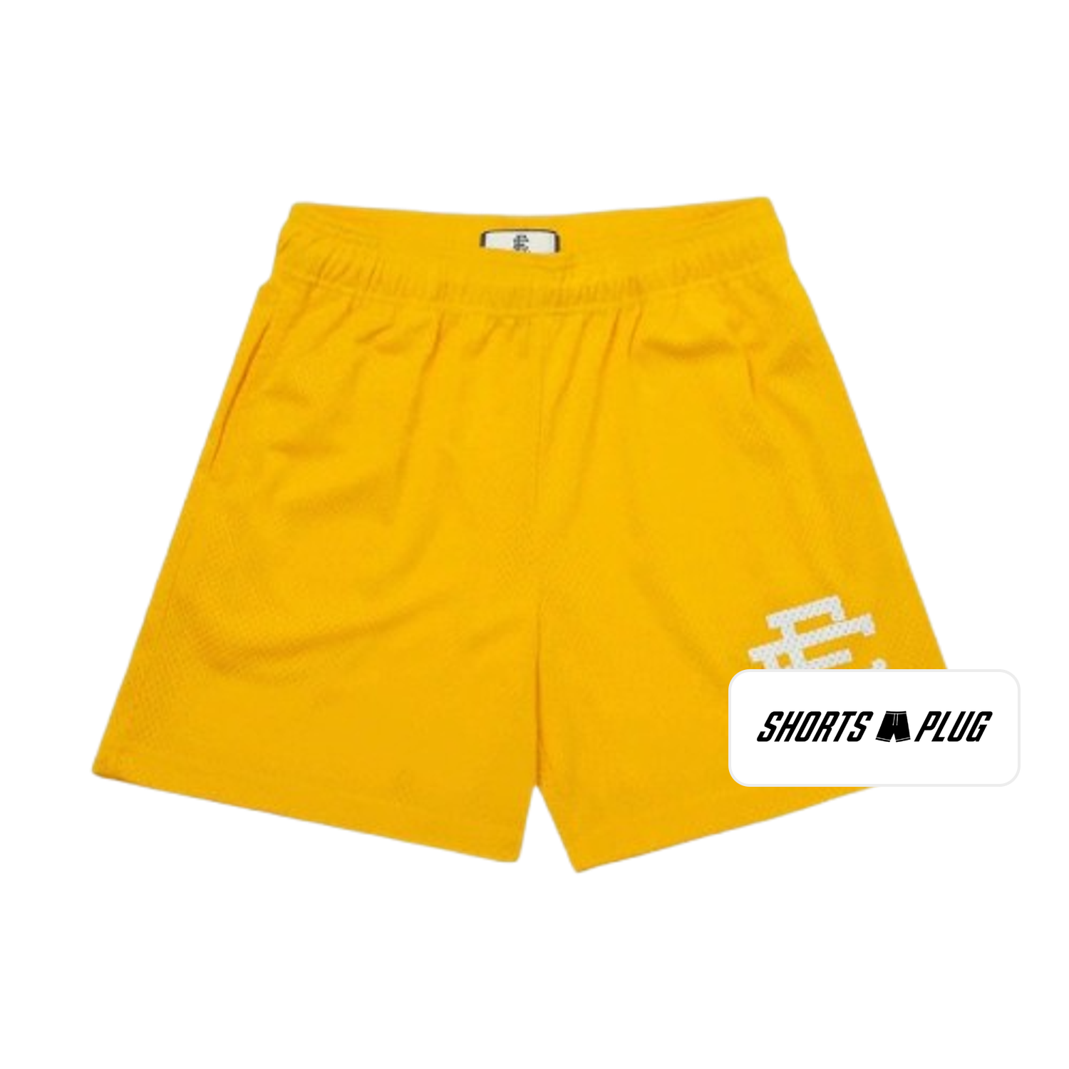 Sun Gold mesh shorts - front product view